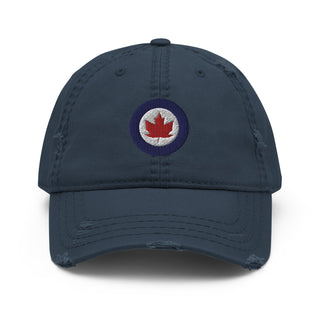 Canadian Airforce Roundel Distressed Low Profile Hat - Combat Miniatures