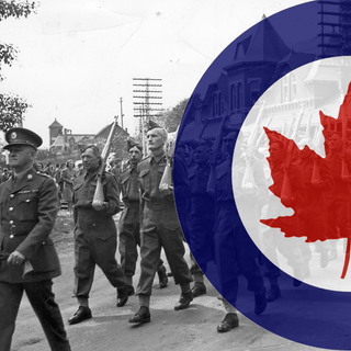 Canadian Coaster w/ Airforce Roundel (x1) - Combat Miniatures