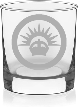 Choose your Design: Custom Axis or Allies 10.5oz Rock Glass - Combat Miniatures