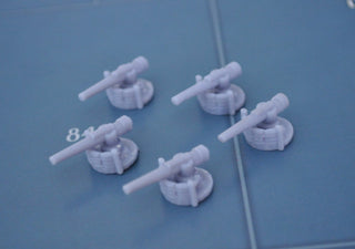 Coastal Artillery (x10) - Combat Miniatures