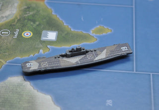 Custom Camouflaged WASP Class US Carrier Flight Deck Water Slide Decal (x4) - Combat Miniatures