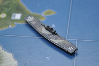 Custom Camouflaged WASP Class US Carrier Flight Deck Water Slide Decal (x4) - Combat Miniatures