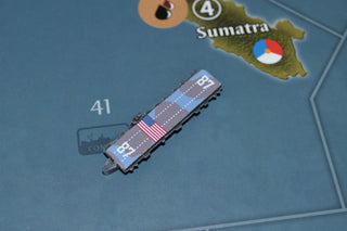 Custom Casablanca Class US Carrier Camo Decal 4 - Pack - Combat Miniatures