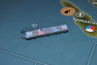 Custom Casablanca Class US Carrier Camo Decal 4 - Pack - Combat Miniatures