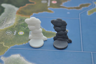 Custom Cloud Damage Marker STL File for Download - Combat Miniatures