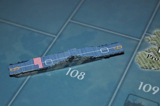 Custom Essex Class Carrier Flight Deck Sticker (x4) - Combat Miniatures