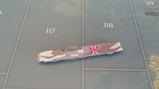 Custom Illustrious Class Flight Deck Sticker (x4) - Combat Miniatures