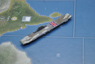 Custom Illustrious Class Flight Deck Waterslide Decals (x4) - Combat Miniatures