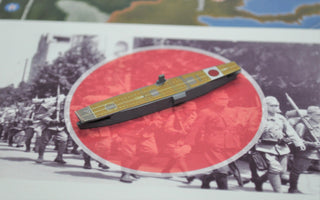 Custom Japanese Akagi Class Carrier Flight Deck Water Slide Decal (x4) - Combat Miniatures