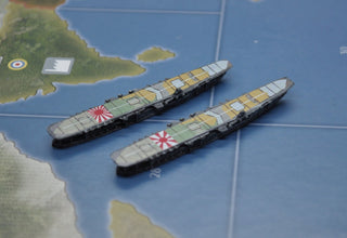 Custom Japanese Kaga Class Carrier Flight Deck Water Slide Decals (x4) - Combat Miniatures