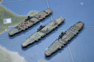Custom Japanese Shinano Class Carrier Flight Deck Water Slide Decals (x4) - Combat Miniatures