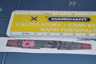Custom Japanese Shinano Class Flight Deck Sticker (X4) - Combat Miniatures