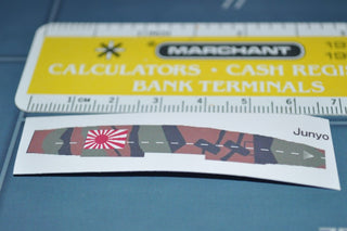 Custom Japanese Shinano Class Flight Deck Sticker (X4) - Combat Miniatures