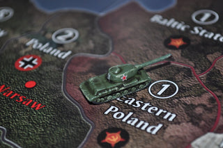 Custom Painted 1/285 JS - 2 Tank - Combat Miniatures