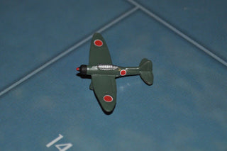 Custom Painted Japanese "Val" Tactical Bomber in Green - Combat Miniatures