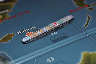 Custom Painted Kaga Japanese Carriers (x3) - Combat Miniatures