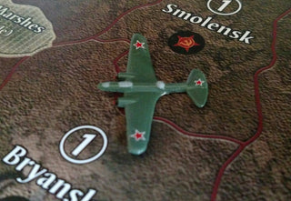 Custom Painted Russian Medium Bomber in Green - Combat Miniatures