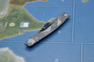 Custom Painted Wasp Class US Carrier with Camo Deck - Combat Miniatures