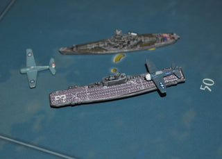 Custom Wasp Class Carrier Flight Deck Sticker/ Style 2 (x4) - Combat Miniatures