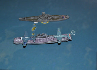 Custom Wasp Class Carrier Flight Deck Sticker/ Style 2 (x4) - Combat Miniatures