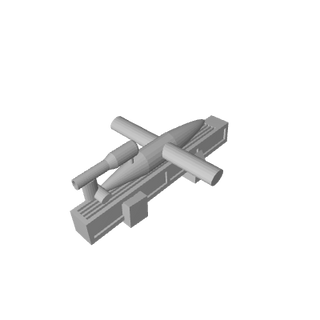 3D Printed WW2 German V1 Flying Bomb (x10)