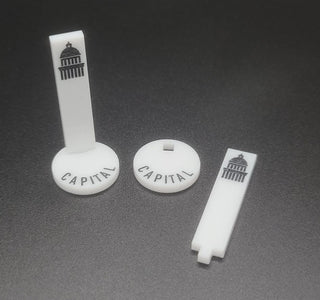 Designated Capital Marker (x5) - Combat Miniatures