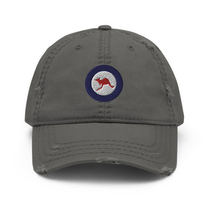 Australian Airforce Roundel Distressed Low Profile Hat