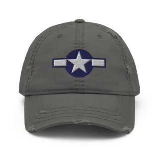 US Bars N Stars Distressed Low Profile Hat