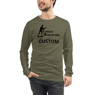 "Do it Your Self" Long Sleeve Tee/Customize Your Own Shirt - Combat Miniatures