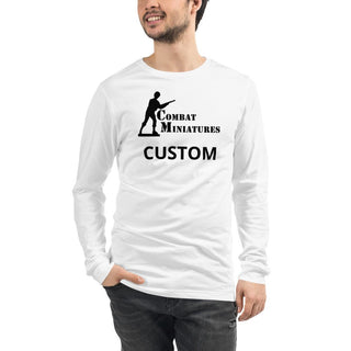 "Do it Your Self" Long Sleeve Tee/Customize Your Own Shirt - Combat Miniatures