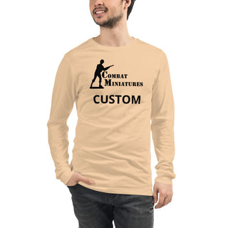 "Do it Your Self" Long Sleeve Tee/Customize Your Own Shirt - Combat Miniatures