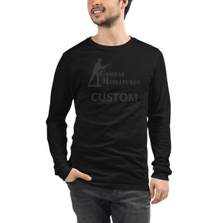 "Do it Your Self" Long Sleeve Tee/Customize Your Own Shirt - Combat Miniatures