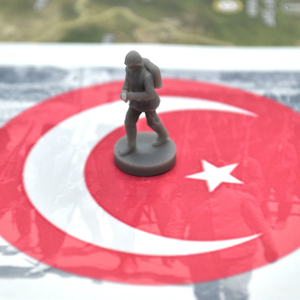 1/72 3D Printed WW1 Ottoman Infantry (x10)