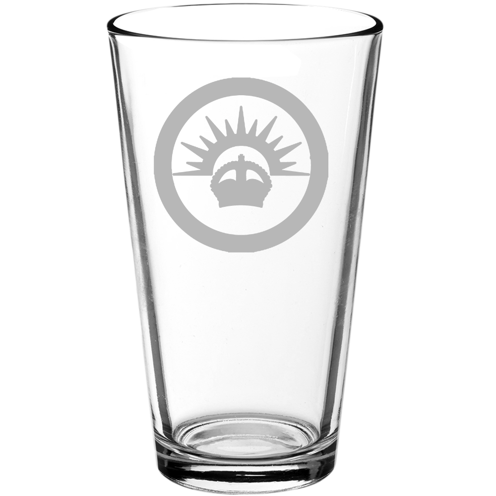Axis & Allies ANZAC Roundel  Pint Glass