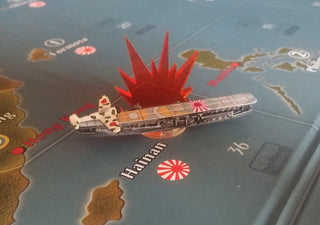 Explosion Marker (x5) - Combat Miniatures