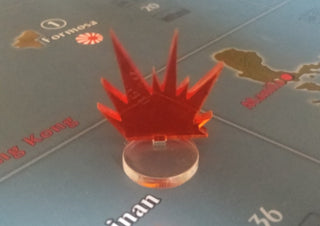 Explosion Marker (x5) - Combat Miniatures