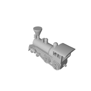 3D Printed Civil War Area Steam Engine (x10)
