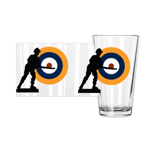 Axis & Allies British Roundel Pint Glass