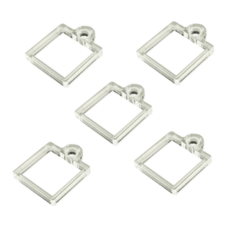 Flight Stand Dice Tray for 16mm D6 Dice, Clear (5) - Combat Miniatures