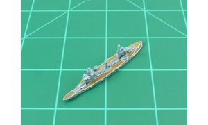 Custom Painted French Battleship By Military Miniatures (x2)