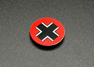 German Balkan Cross Flag Roundel Marker (x10) - Combat Miniatures