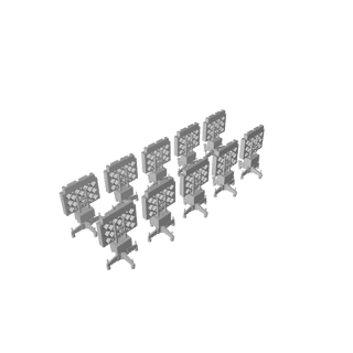 German WW2 Limber Freya Radar (x10) - Combat Miniatures