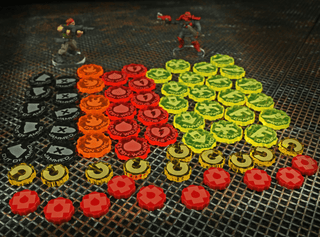 Hive City Combat Token Set, Multi - Colored (x65) - Combat Miniatures