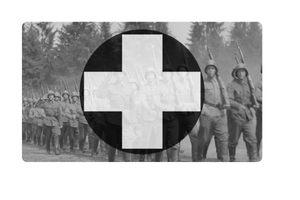 WW2 Hungarian Combat Label