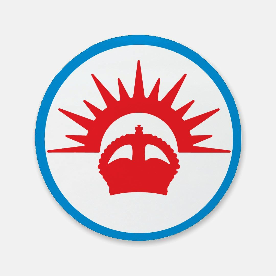 Single Axis & Allies ANZAC Roundel Cork Back Coaster (Round)