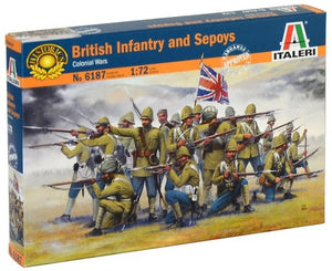 Italeri Miniatures 1/72 British Infantry & Sepoys