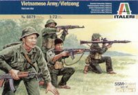 Italeri 1/72 North Vietnamese & Vietcong Infantry - Combat Miniatures