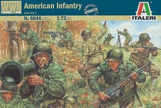 Italeri Miniatures 1/72 American Infantry - Combat Miniatures
