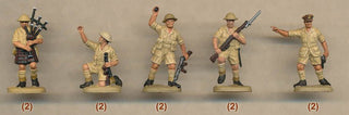 Italeri Miniatures 1/72 British 8th Army - Combat Miniatures