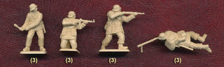 Italeri Miniatures 1/72 German Infantry (Winter Uniform) - Combat Miniatures